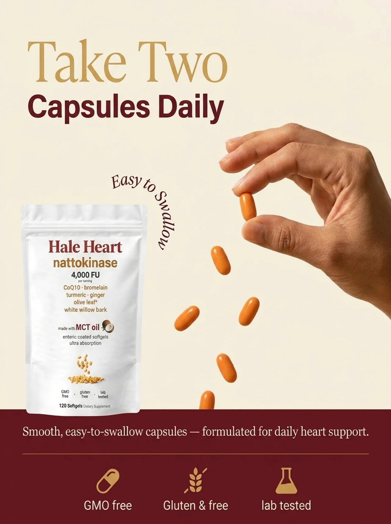 Hale Heart nattokinase pouch