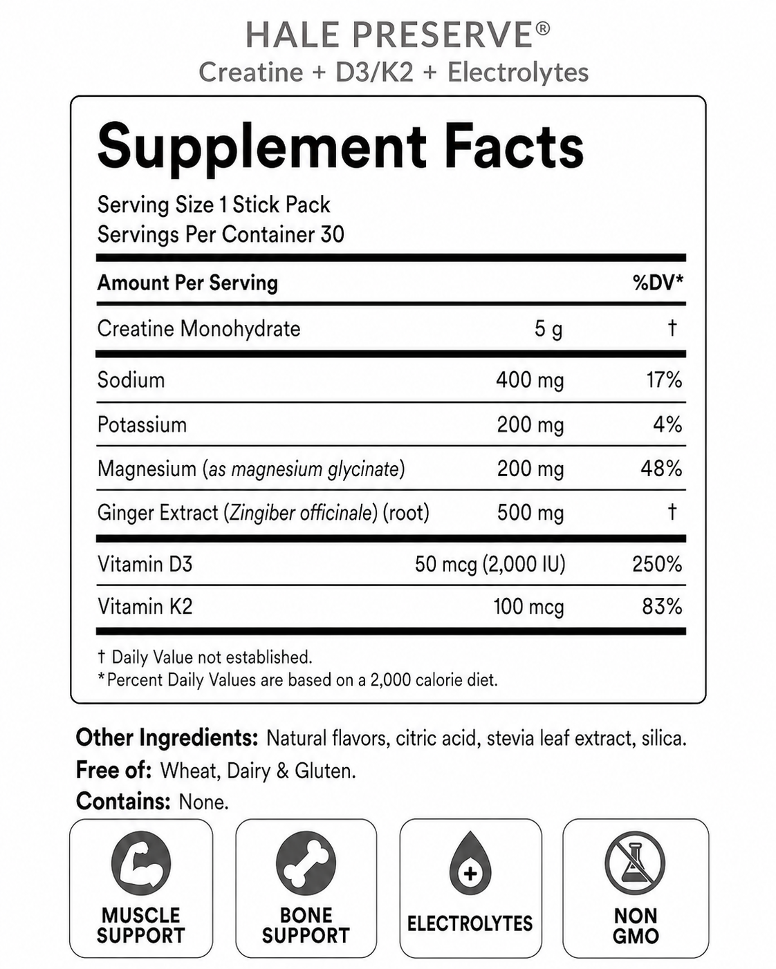 Hale Preserve (90 Day Supply)
